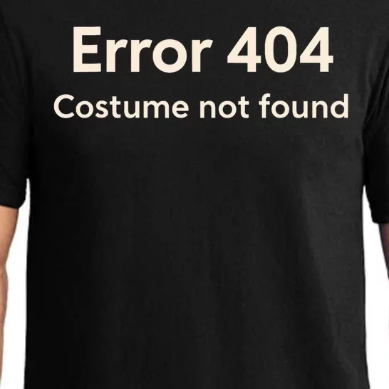 Error 404 Costume Not Found Pajama Set