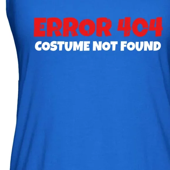 Error 404 Costume Not Found Nerds Halloween Costume Gift Ladies Essential Flowy Tank