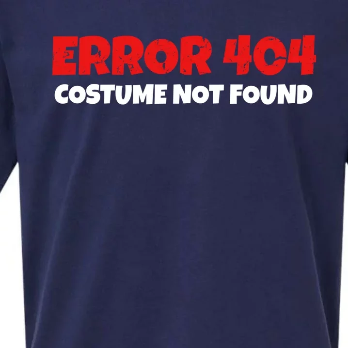 Error 404 Costume Not Found Nerds Halloween Costume Gift Sueded Cloud Jersey T-Shirt