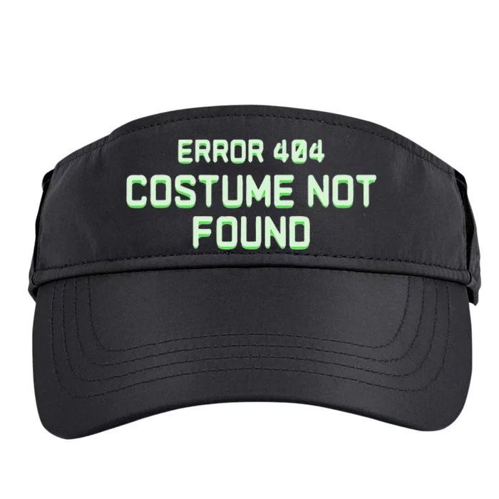 Error 404 Costume Funny Lazy Halloween Adult Drive Performance Visor