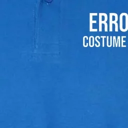 Error 404 Costume Not Found Funny Halloween Costume Softstyle Adult Sport Polo