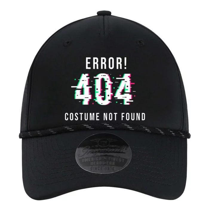 Error 404 Costume Not Found Funny Lazy Halloween Performance The Dyno Cap