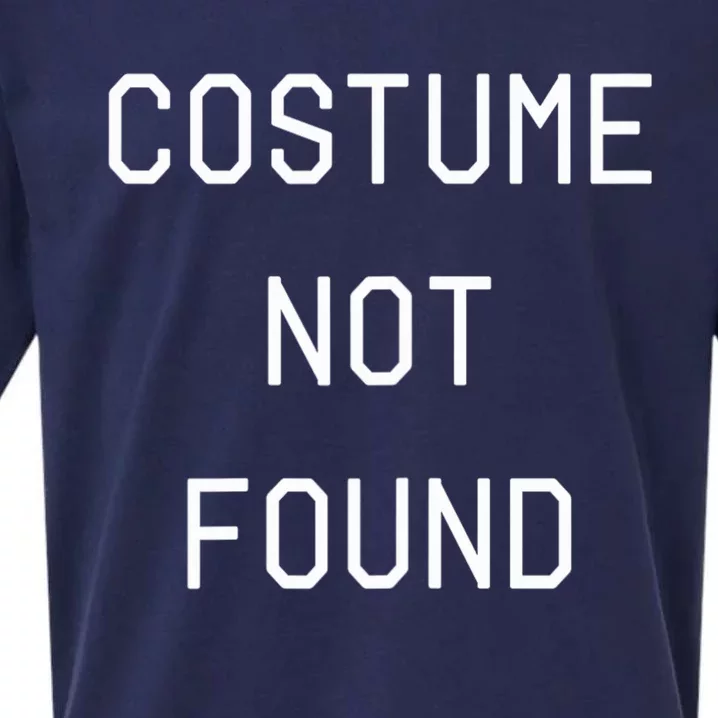 Error 404 Costume Not Found Funny Couples Matching Halloween Sueded Cloud Jersey T-Shirt