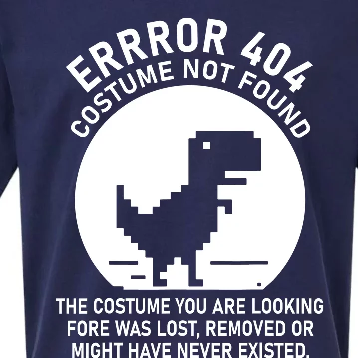 Error 404 Costume Not Found Sueded Cloud Jersey T-Shirt