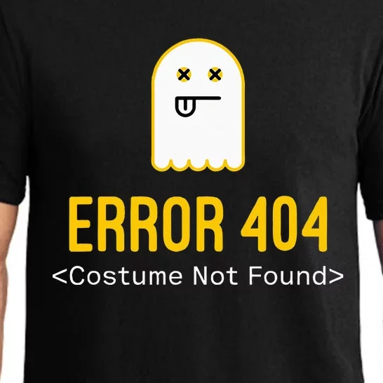 Error 404 Costume Not Found Pajama Set