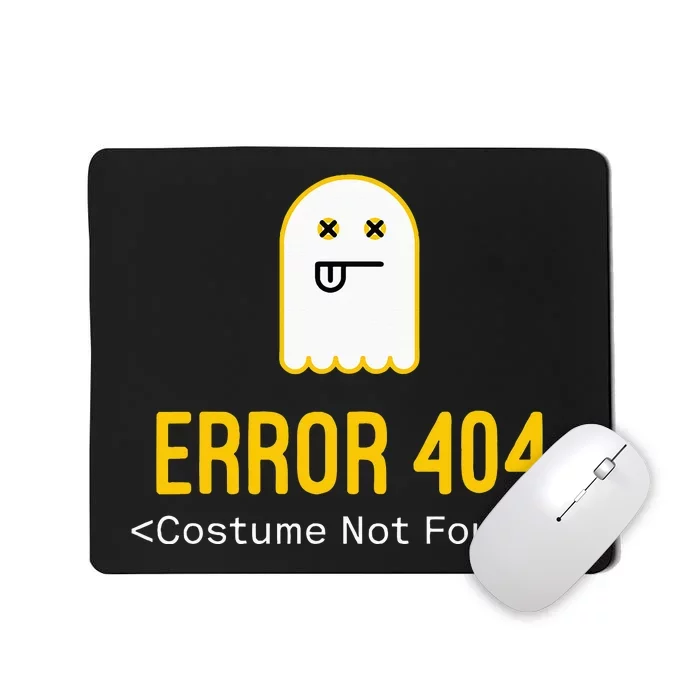 Error 404 Costume Not Found Mousepad