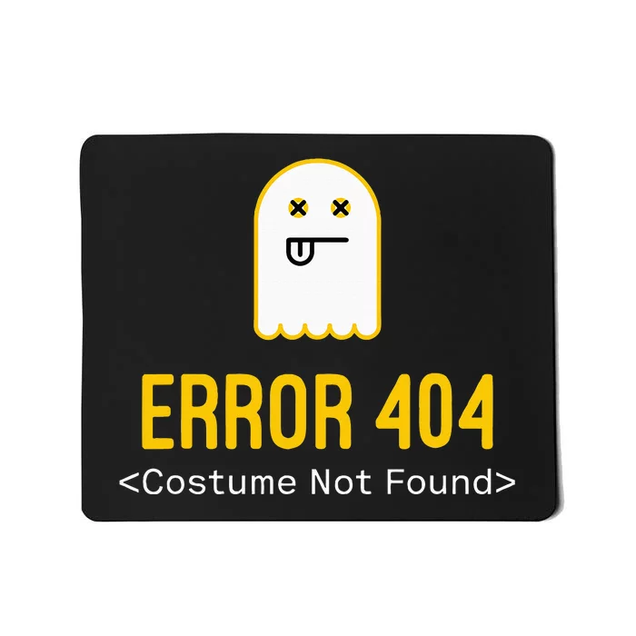 Error 404 Costume Not Found Mousepad