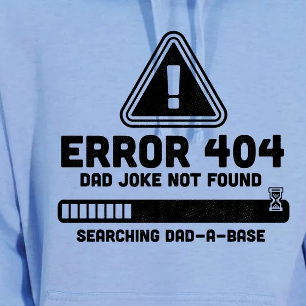 Error 404 Dad Joke Not Found Searching Dadcool Giftacool Giftbase Funny Great Gi Unisex Surf Hoodie