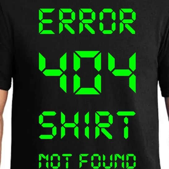 Error 404 Day Gift Not Found Gift Pajama Set