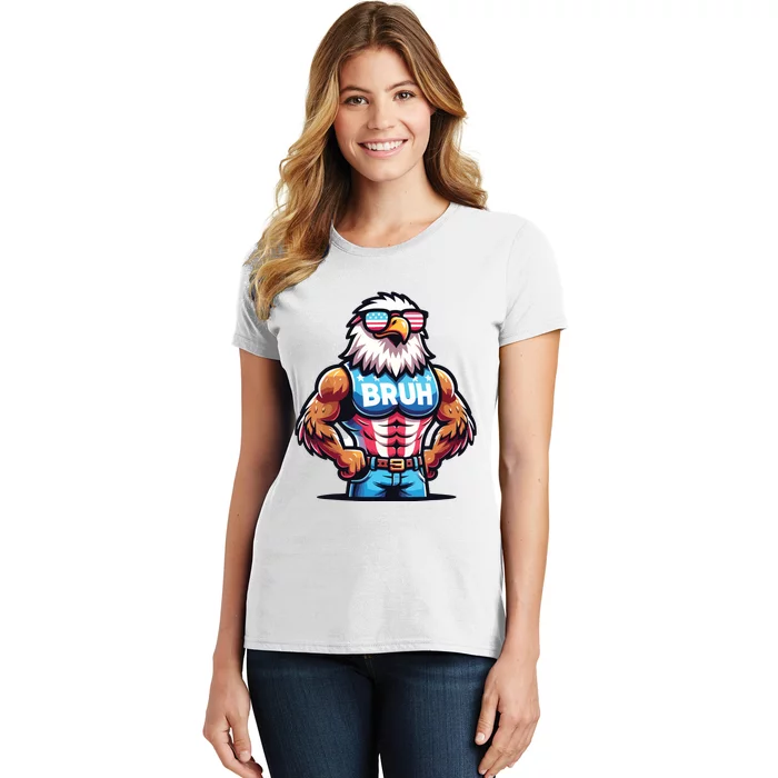 Eagle 4 Of July Women's T-Shirt