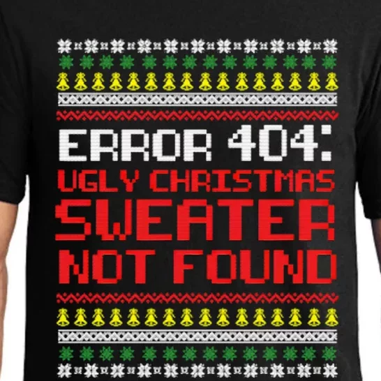 Error 404 Ugly Christmas Pajama Set