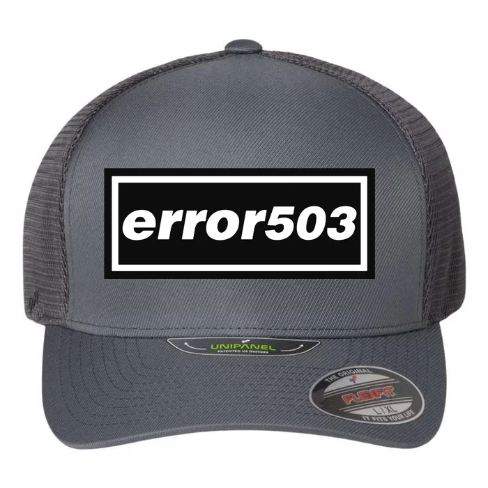 Error 503 Flexfit Unipanel Trucker Cap