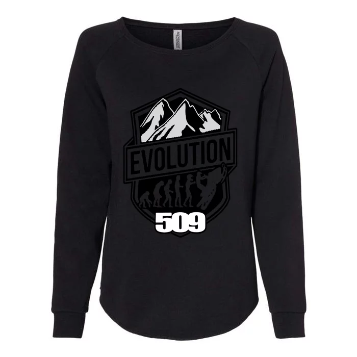 Evolution 509 Slednecks Snowmobile Womens California Wash Sweatshirt