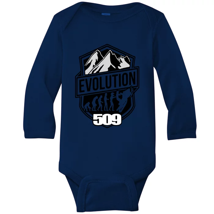 Evolution 509 Slednecks Snowmobile Baby Long Sleeve Bodysuit