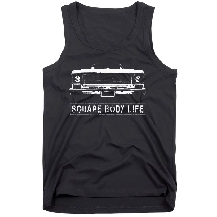 Early 70s Square Body Squarebody Truck Tank Top