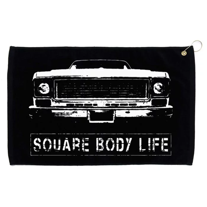 Early 70s Square Body Squarebody Truck Grommeted Golf Towel