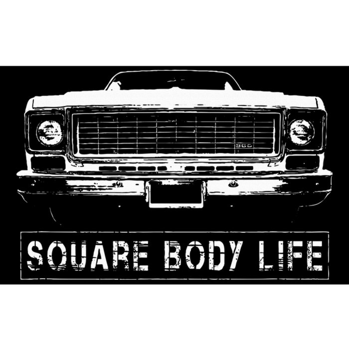 Early 70s Square Body Squarebody Truck Bumper Sticker