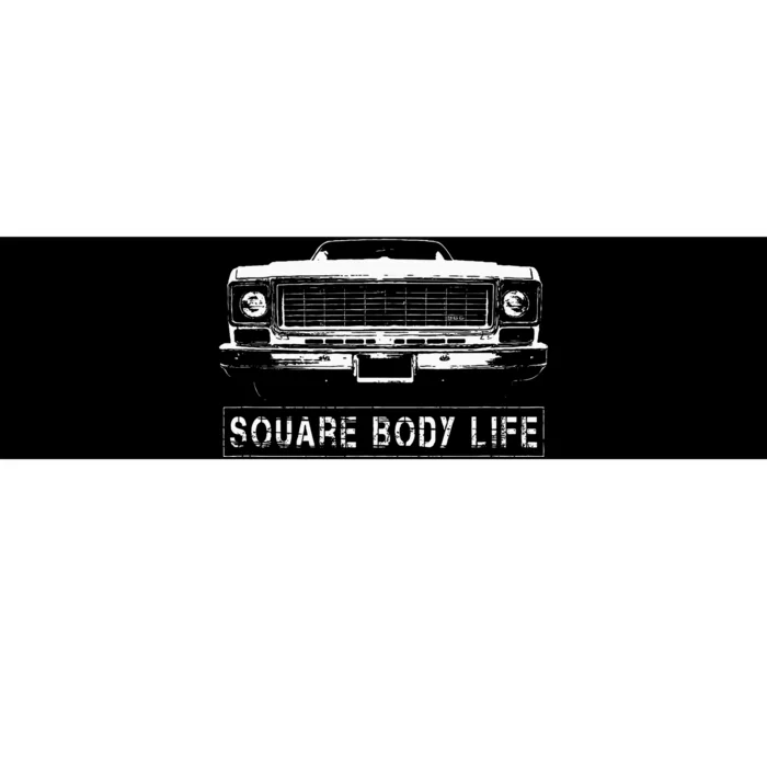 Early 70s Square Body Squarebody Truck Bumper Sticker