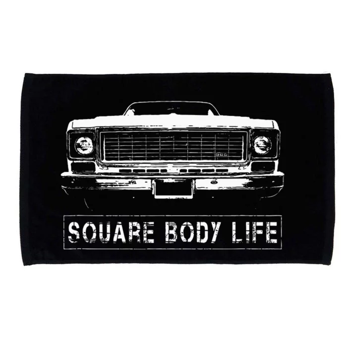 Early 70s Square Body Squarebody Truck Microfiber Hand Towel