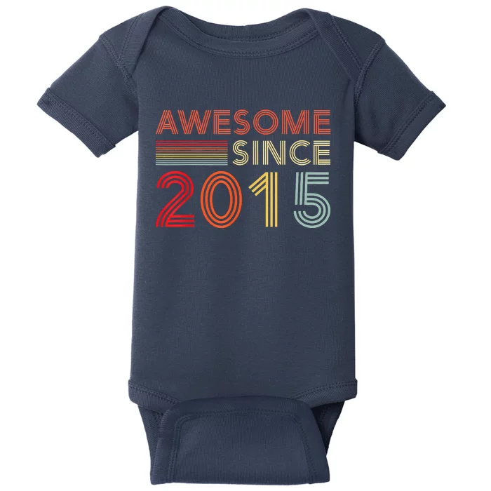 Eight 8yr BDay Son Boy Funny 2015 8th 8 Year Old Birthday Baby Bodysuit