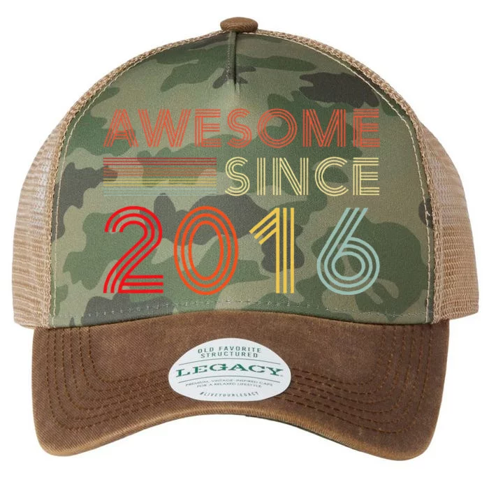 Eight 8yr Bday Son Boy Funny 2016 8th 8 Year Old Birthday Legacy Tie Dye Trucker Hat