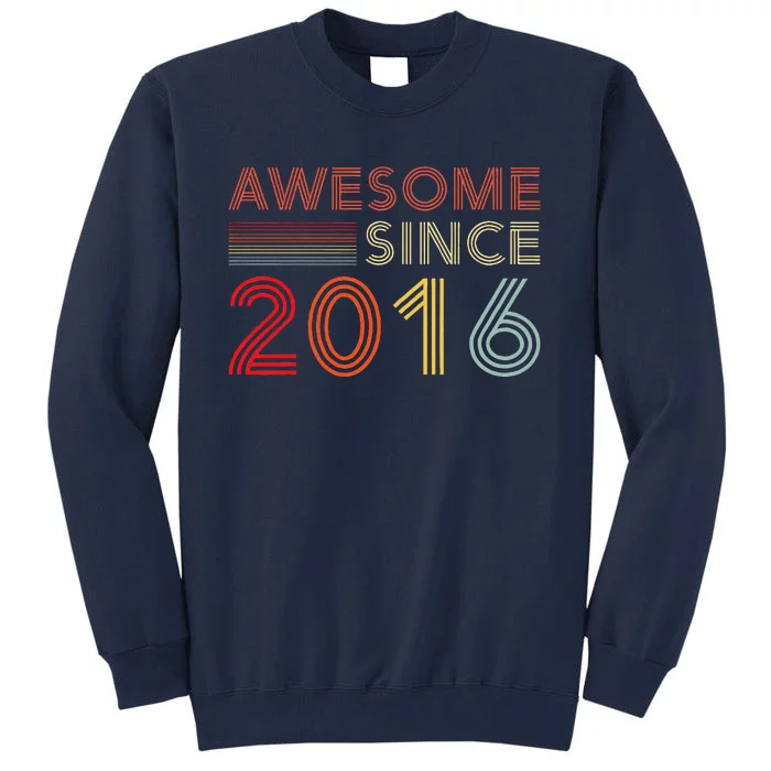 Eight 8yr Bday Son Boy Funny 2016 8th 8 Year Old Birthday Tall Sweatshirt