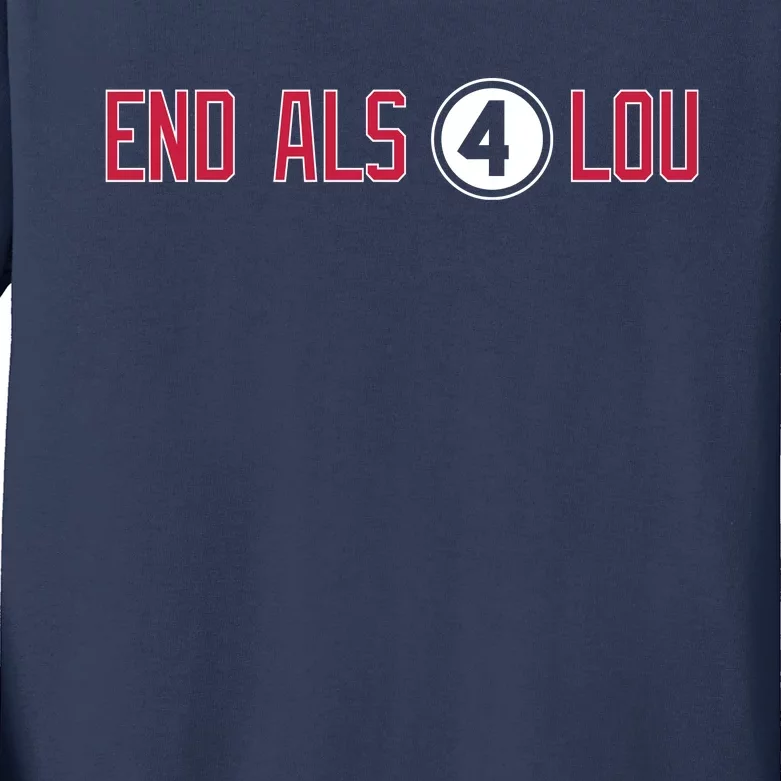 End Als 4 Lou Kids Long Sleeve Shirt