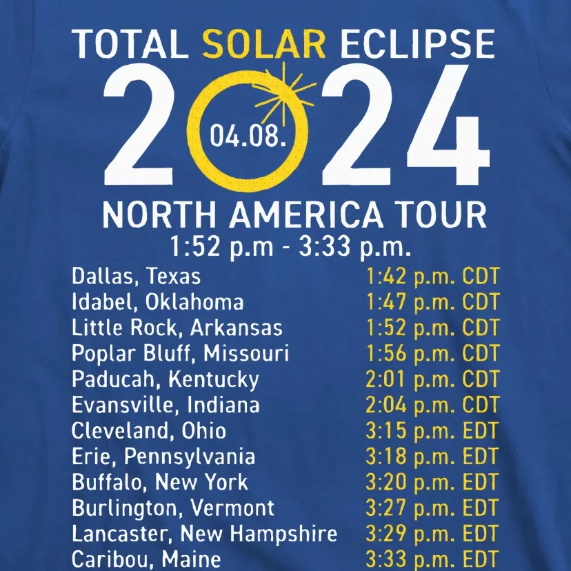 Eclipse April 8 2024 Path Of The Eclipse T-Shirt