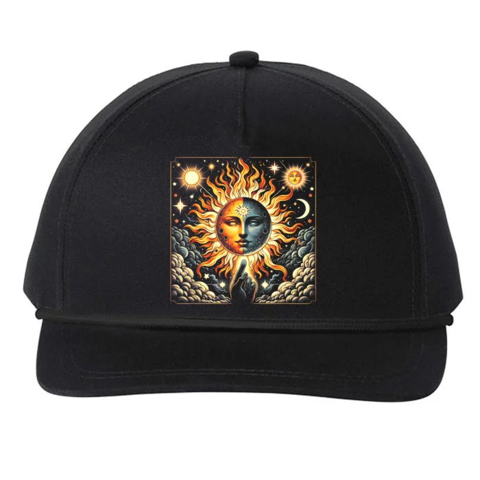 Eclipse April 8 2024 Snapback Five-Panel Rope Hat