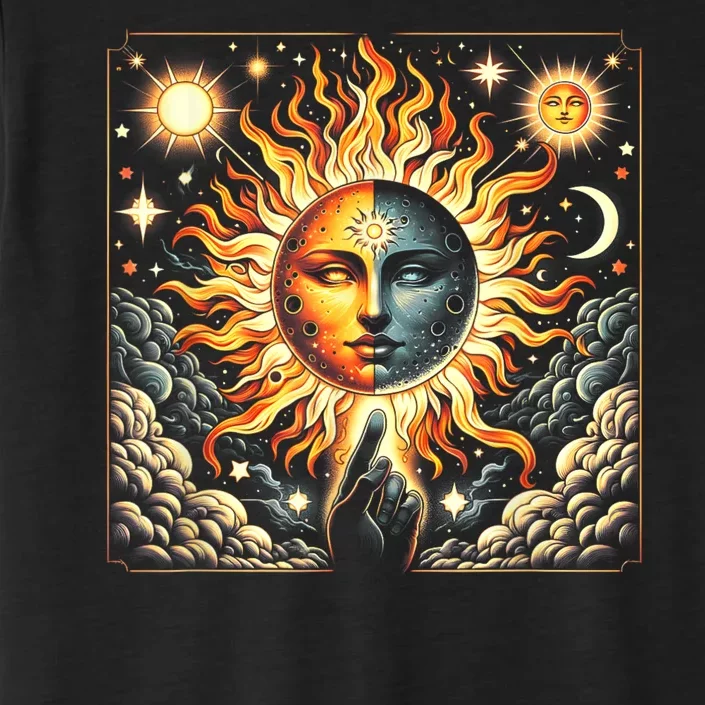 Eclipse April 8 2024 ChromaSoft Performance T-Shirt