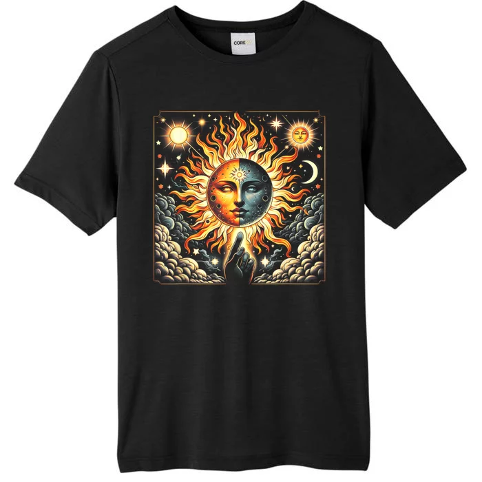 Eclipse April 8 2024 ChromaSoft Performance T-Shirt