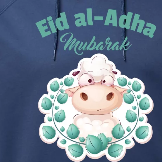 Eid Al Adha Eid Mubarak Happy Eid Day Muslim Meaningful Gift Performance Fleece Hoodie