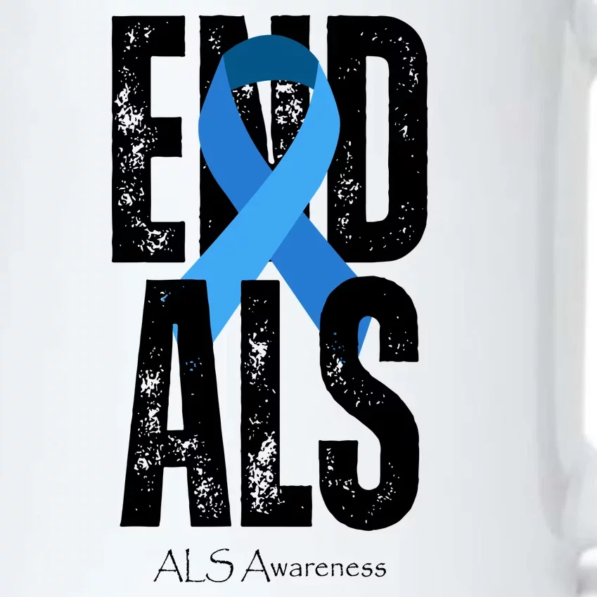 End Als Awareness Month Ribbon Black Color Changing Mug