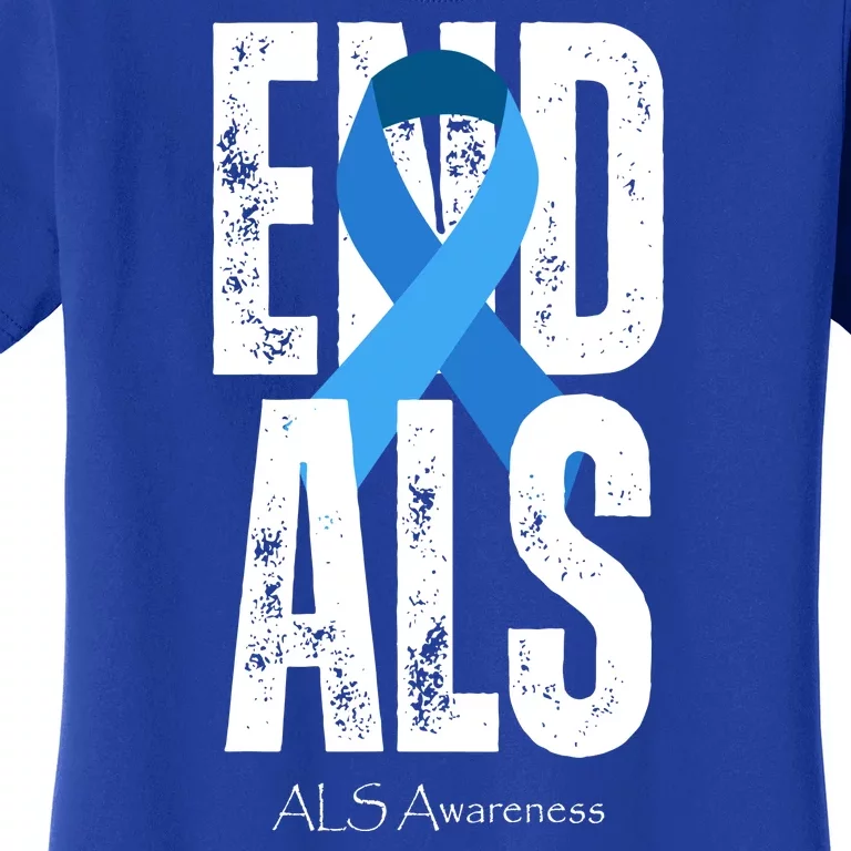 End Als Awareness Month Ribbon Women's T-Shirt