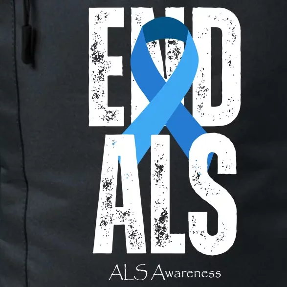 End Als Awareness Month Ribbon Daily Commute Backpack