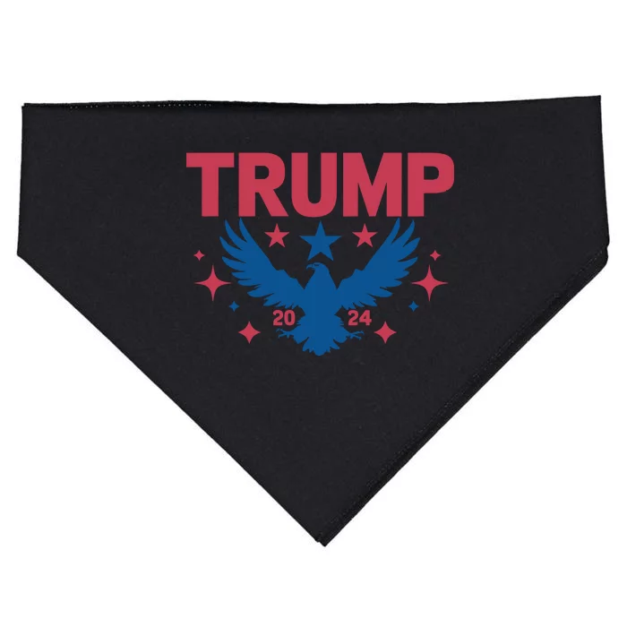 Empower America Again Donald Trump 2024 Presidential Campaign USA-Made Doggie Bandana