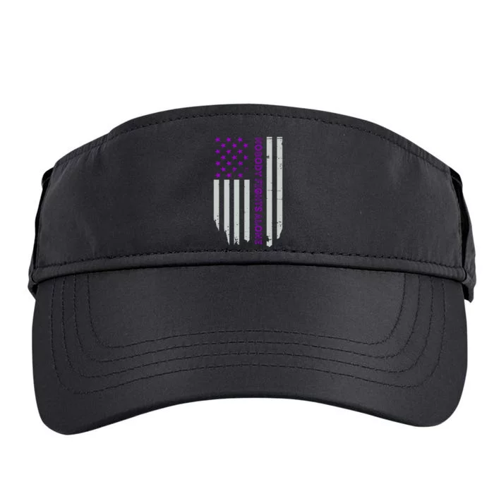 Epilepsy Awareness American Flag Epilepsy Gift Adult Drive Performance Visor