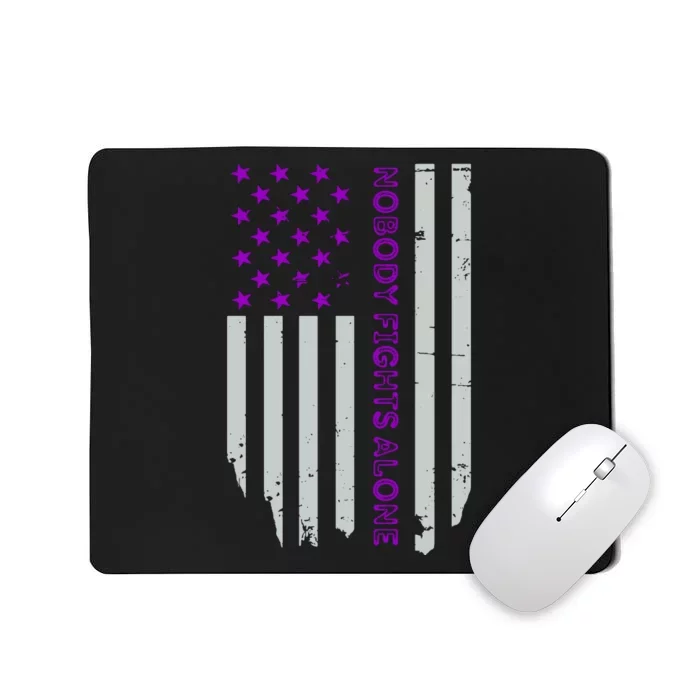 Epilepsy Awareness American Flag Epilepsy Gift Mousepad