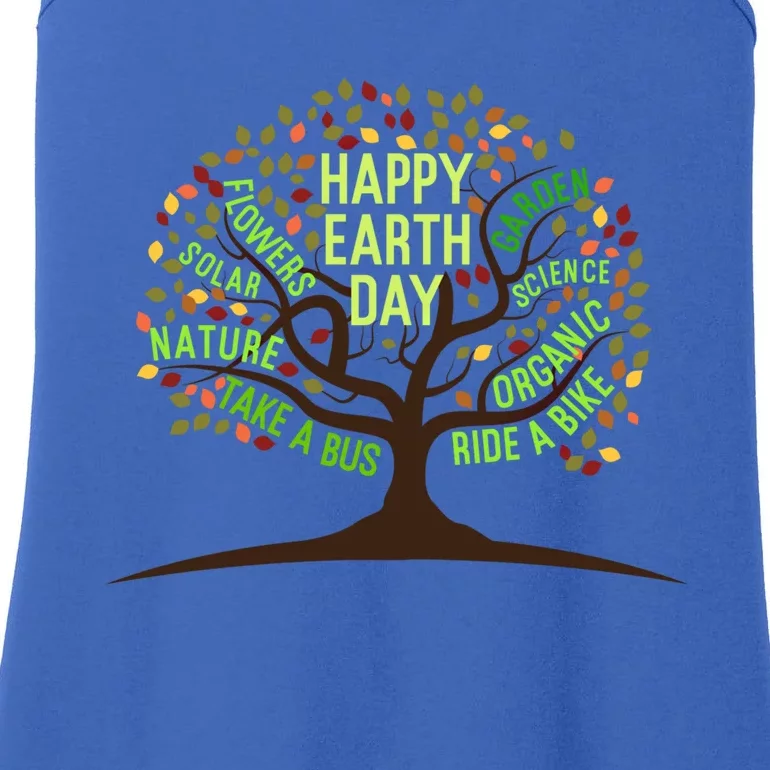 Environtal Awareness Animal Protection Nature Earth Day Gift Ladies Essential Tank