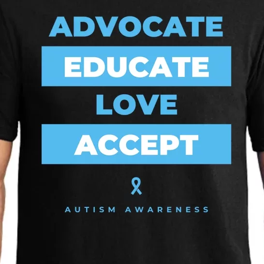 Educate Autism Awareness Pajama Set