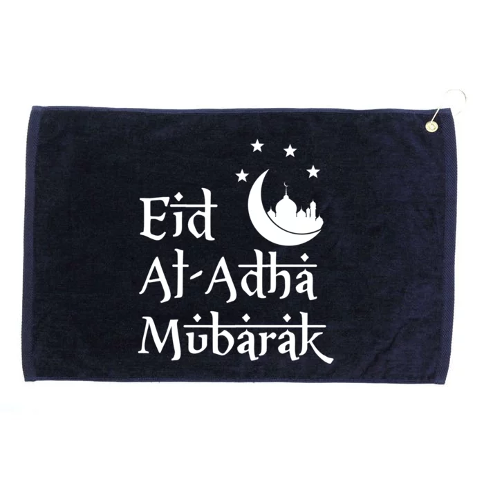 Eid Al Adha Mubarak Islamic Gift For Muslim Gift Grommeted Golf Towel