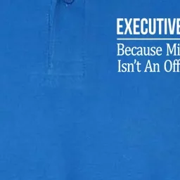 Executive Assistant Because Miracle Worker Isn't Job Title Gift Softstyle Adult Sport Polo