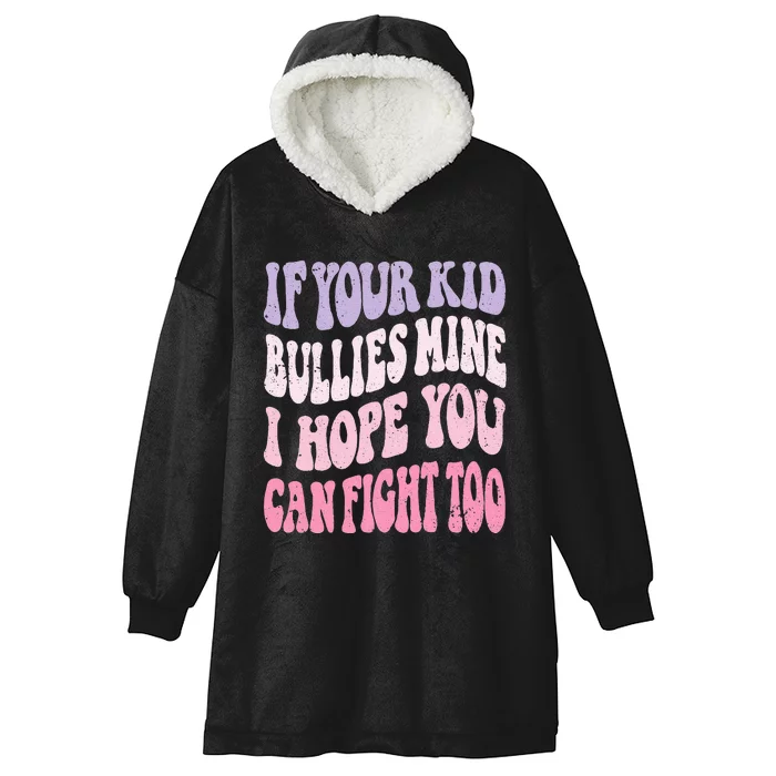 Empowering Against Bullies: Unleash Your Inner Strength Hooded Wearable Blanket