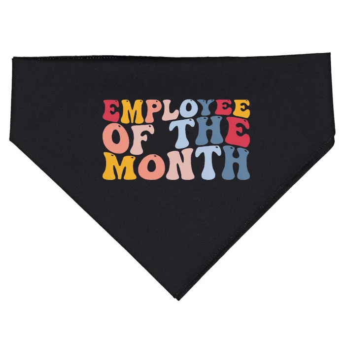 Employee Appreciation Best Employee Employee Of The Month USA-Made Doggie Bandana