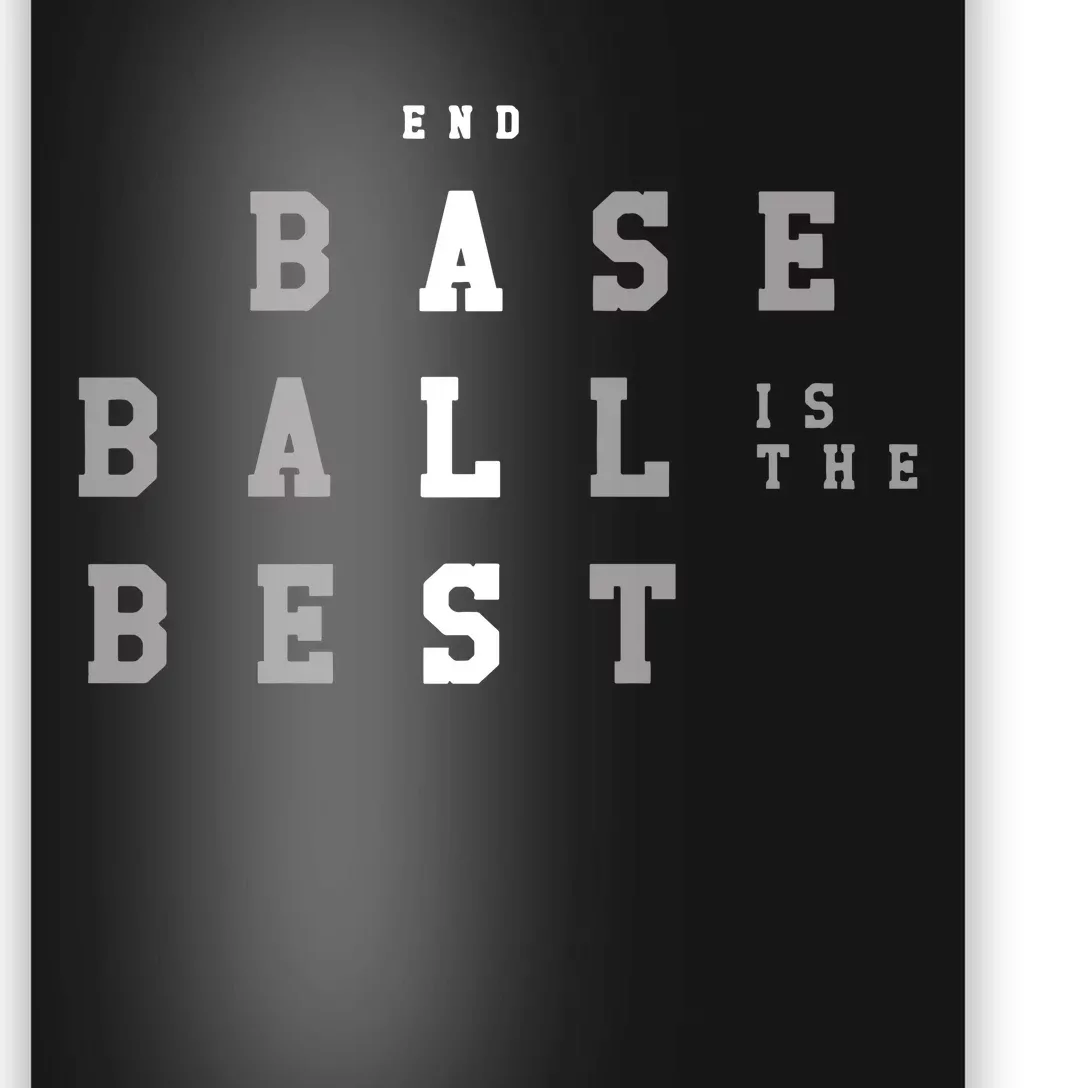 End Als Baseball Is The Best Poster