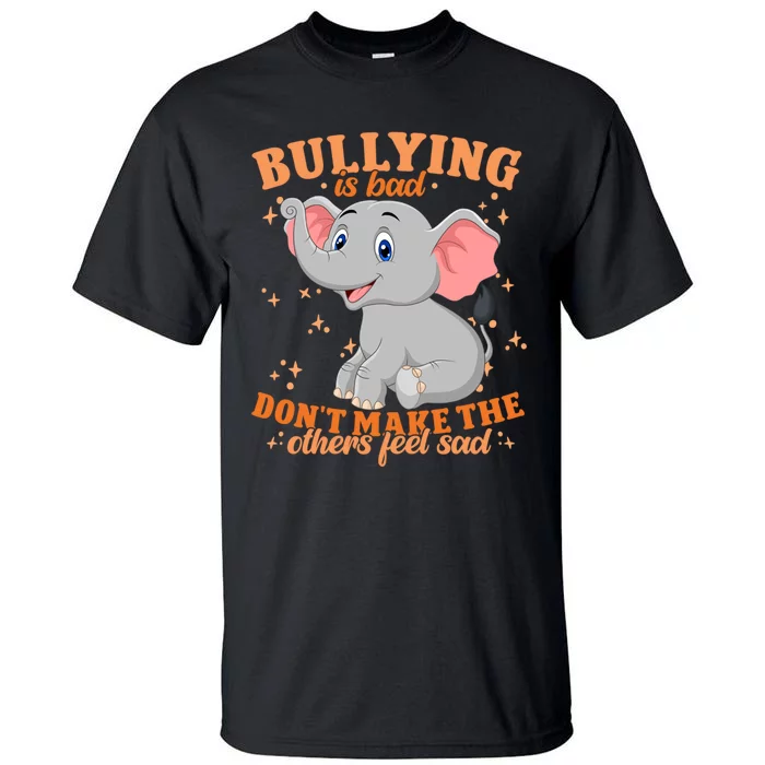 Elephant Anti Bullying Awareness Month Tall T-Shirt