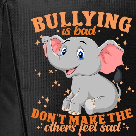 Elephant Anti Bullying Awareness Month City Backpack