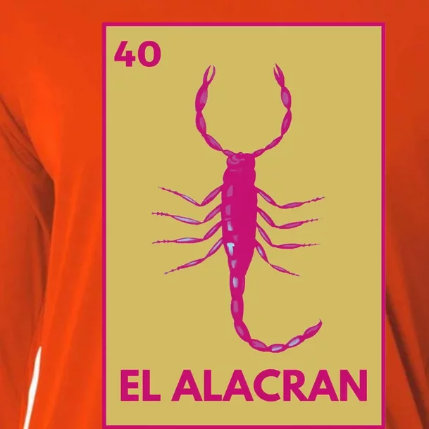 El AlacráN Card Mexican Lottery Card Funny Gift Cooling Performance Long Sleeve Crew