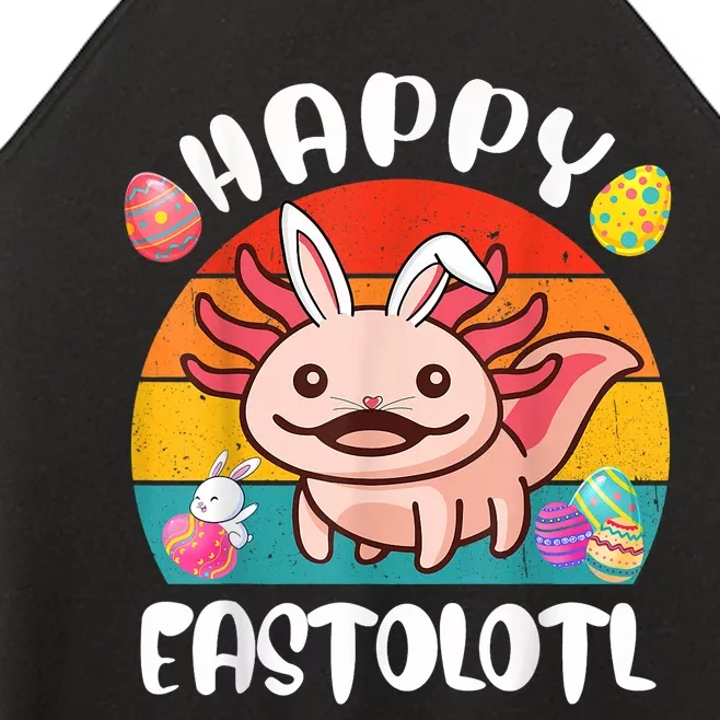 Easter Axolotl Cute Axolotl Easter Day Women’s Perfect Tri Rocker Tank