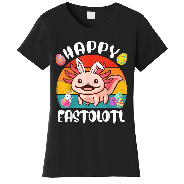 Easter Axolotl Cute Axolotl Easter Day Women's T-Shirt